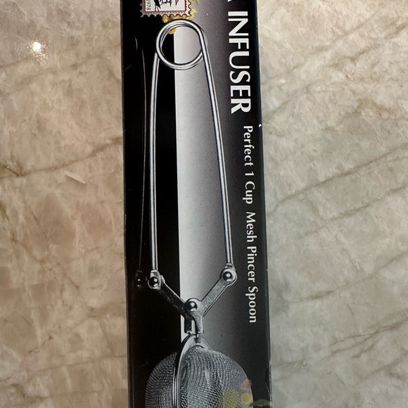 Tea Infuser Mesh Pincer Spoon. NWT - Picture 2 of 7